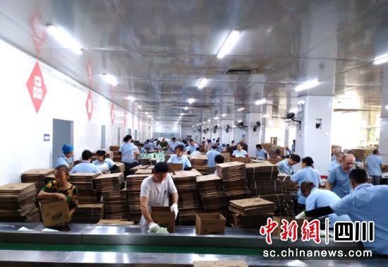 忙碌的生产线。谢义 摄 忙碌的生产线。谢义 摄