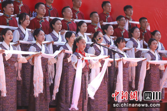 活动现场。黑水县委宣传部供图 活动现场。黑水县委宣传部供图