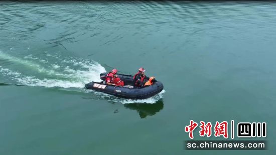 应急演练现场。成都市文化广电旅游局 供图 应急演练现场。成都市文化广电旅游局 供图