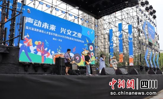 活动现场演出。兴文县委宣传部 供图 活动现场演出。兴文县委宣传部 供图
