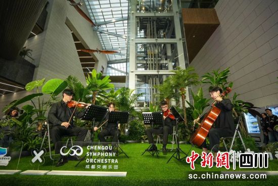 演出现场。成都自然博物馆 供图 演出现场。成都自然博物馆 供图