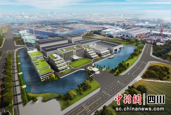 东方水利“水利水电绿色智能装备项目”效果图。东方水利供图 东方水利“水利水电绿色智能装备项目”效果图。东方水利供图