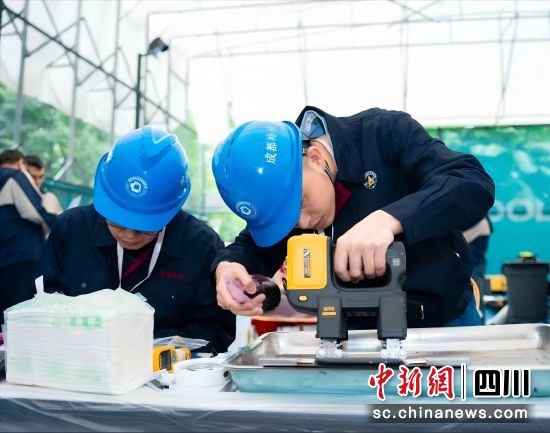 “大比武”现场。成都市特检院 供图 “大比武”现场。成都市特检院 供图