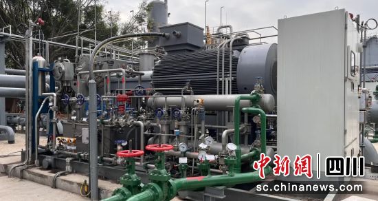 余压发电装置。李尹建 摄 余压发电装置。李尹建 摄