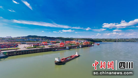 泸州港。杨尚威 摄 泸州港。杨尚威 摄