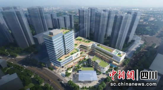 解放路智慧邻里中心项目效果。简阳融媒体中心 供图 解放路智慧邻里中心项目效果。简阳融媒体中心 供图
