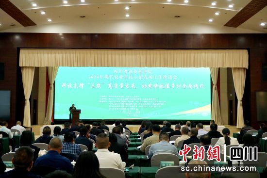 推进会现场。陈选斌 摄 推进会现场。陈选斌 摄