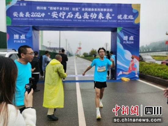健康跑赛事活动现场。闫凯 摄 健康跑赛事活动现场。闫凯 摄