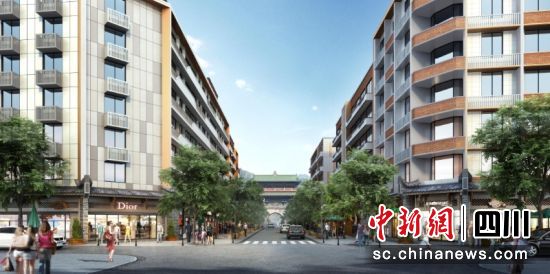 专署街整体改造效果。杨晓川 摄 专署街整体改造效果。杨晓川 摄