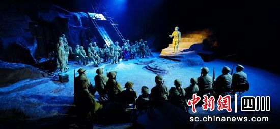 沉浸式戏剧《星光·1953》。“星光·1953”红色空间 供图 沉浸式戏剧《星光·1953》。“星光·1953”红色空间 供图