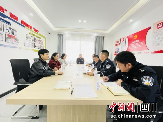 活动现场。 绵阳市公安局高新区分局供图 活动现场。 绵阳市公安局高新区分局供图