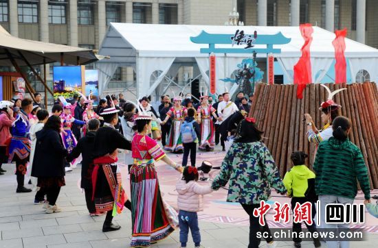 活动现场。 平武县委宣传部供图 活动现场。 平武县委宣传部供图