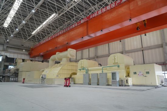 达州燃气电站4号机组。受访者供图 达州燃气电站4号机组。受访者供图