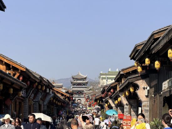 西昌建昌古城人气火热 西昌建昌古城人气火热
