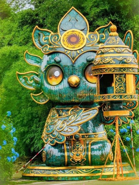 2026—2027年成都非遗灯会在中秋节亮灯。(成都市文广旅局供图) 2026—2027年成都非遗灯会在中秋节亮灯。(成都市文广旅局供图)